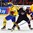 HELSINKI, FINLAND - DECEMBER 28: Sweden's Adrian Kempe #29 battles for the puck with USA's Colin White #18 during preliminary round action at the 2016 IIHF World Junior Championship. (Photo by Matt Zambonin/HHOF-IIHF Images)

